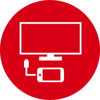 スマホ接続キット貸出あり